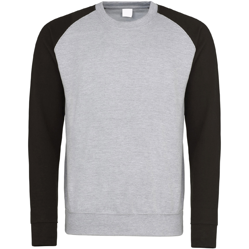 Black & Grey Raglan Sweatshirts