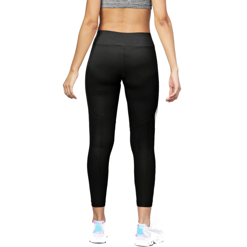 Black & White Colorblock Yoga Leggings
