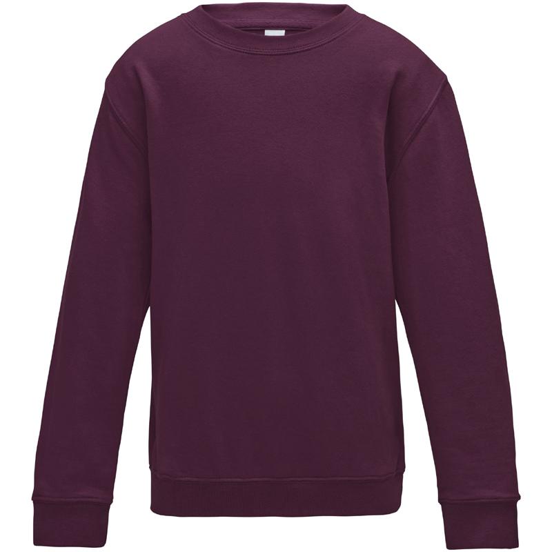 Solid Crewneck Sweatshirt